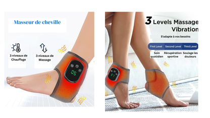 Masseur de Cheville Chauffant Intelligent